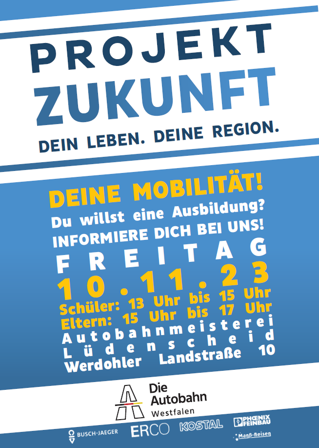 PROJEKT ZUKUNFT - Dein Leben. Deine Region - Autobahn AG