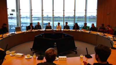 BKT Schüler Sitzungssaal Landtag Düsseldorf