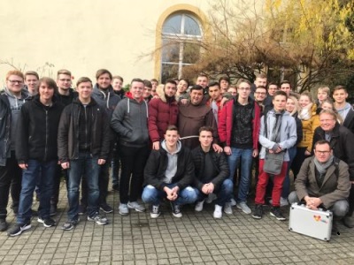 GOST Schüler zu Besuch im Franziskanerkloster Wiedenbrück
